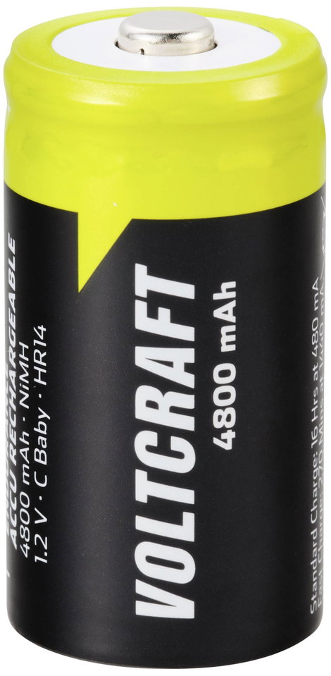 Babyakku VOLTCRAFT Endurance NiMH 1.2 V 4800 mAh 2 db 2. kép