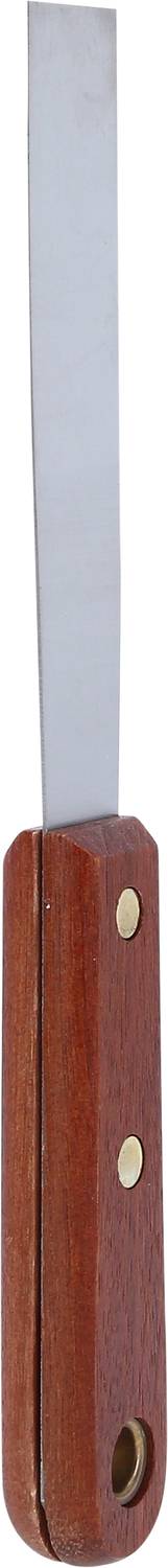 KS Tools 907.2261 Rozsdamentes acél spatula, 25mm, fa nyéllel 2. kép