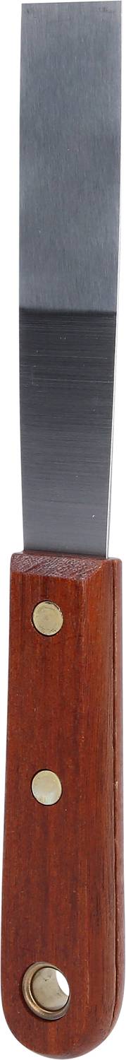 KS Tools 907.2261 Rozsdamentes acél spatula, 25mm, fa nyéllel 3. kép