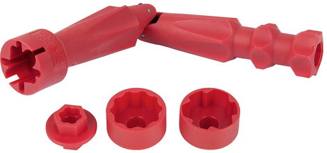 KS Tools WC-ülőke szerelőkulcs készlet, 4 db 1230035 2. kép