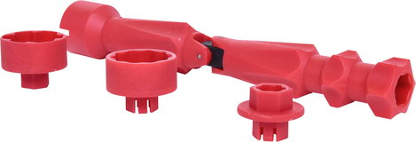 KS Tools WC-ülőke szerelőkulcs készlet, 4 db 1230035 3. kép