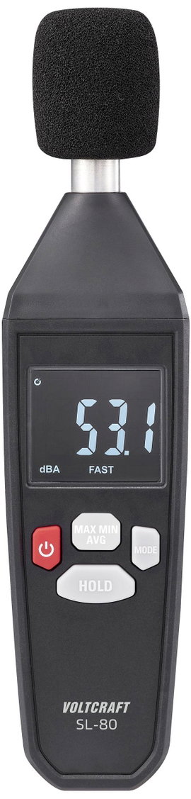 VOLTCRAFT SL-80 Zajszintmérő 30 - 130 dB 31.5 Hz - 8 kHz