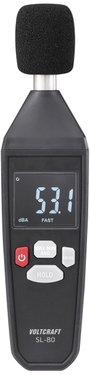 VOLTCRAFT SL-80 Zajszintmérő 30 - 130 dB 31.5 Hz - 8 kHz bélyegkép