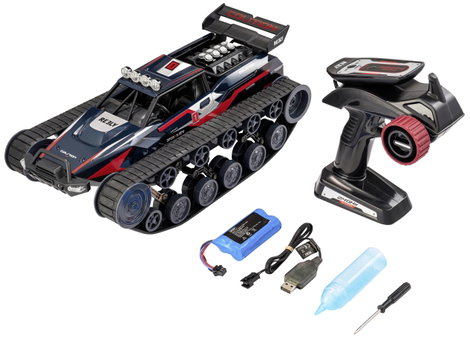 Reely All Terrain Brushed 1:12 RC tengeralattjáró Elektro Crawler Láncmeghajtás RtR 2,4 GHz Akkuval 5. kép