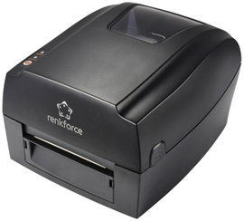 Renkforce RF-TTLP4-01 Címkenyomtató Termodirekt 203 x 203 dpi Etikett szélesség (max.): 118 mm USB, 