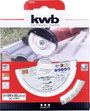 kwb 797570 Gyémánt bevonatú vágótárcsa Ø 125 mm Furat átmérő 22.23 mm Kő 1 db 2. bélyegkép
