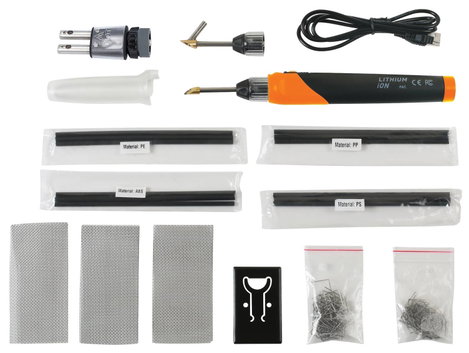 KS Tools 150.1010 Akkumulátor műanyag javítókészlet, 134 db 2. kép