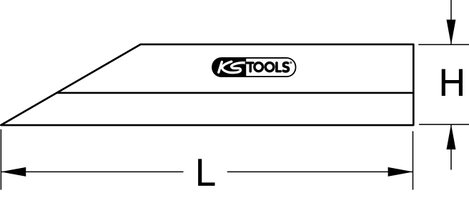KS Tools 300.0635 Precíziós egyengetés, 200 mm 7. kép