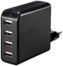 VOLTCRAFT UC-4AXX001 USB-s töltőkészülék 24 W Beltér Kimeneti áram (max.) 4.8 A Kimenetek száma: 4 x bélyegkép