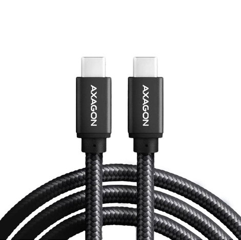 AXAGON Cell phone Töltőkábel [1x USB-C® - 1x USB-C® USB 2.0] 1.5 m USB-C® USB 2.0 2. kép