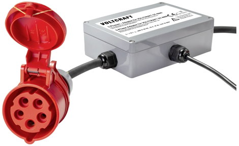 VOLTCRAFT VC GT 6001 32A Adapter dugó Mérőadapter 3 fázisú CEE 32 A 1 db 3. kép
