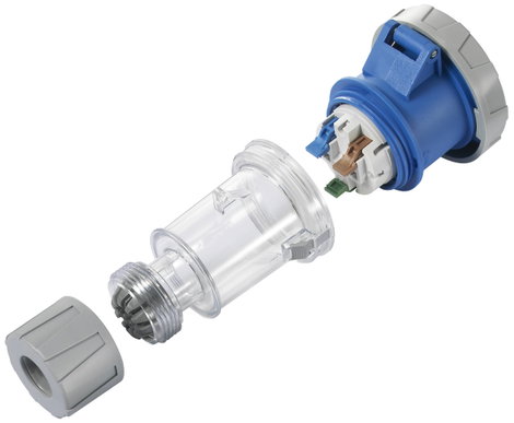 Sygonix SY-5873154 CEE-CARA alj 32 A 3 pólusú 230 V/AC 1 db 5. kép