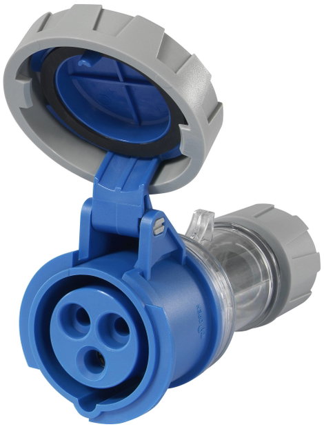 Sygonix SY-5873152 CEE-CARA alj 16 A 3 pólusú 230 V/AC 1 db 3. kép