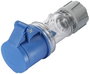 Sygonix SY-5871536 CEE-CARA alj 16 A 3 pólusú 230 V/AC 1 db bélyegkép