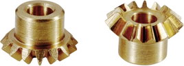 Modelcraft sárgaréz kúpfogaskerék M0,75, 1:1, 15 Z