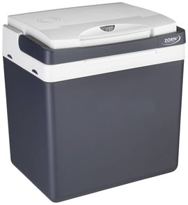 ZORN Z 26 LNE AC/DC Hűtőláda EEK: E (A - G) Termoelektromos 12 V, 230 V/AC Fehér/fekete 25 l -17 °C