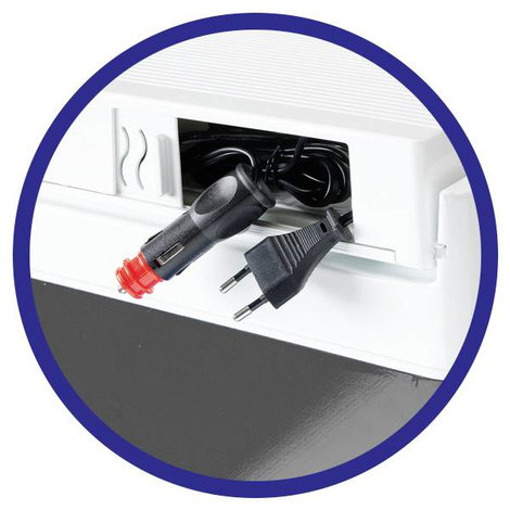 ZORN Z 26 LNE AC/DC Hűtőláda EEK: E (A - G) Termoelektromos 12 V, 230 V/AC Fehér/fekete 25 l -17 °C 3. kép