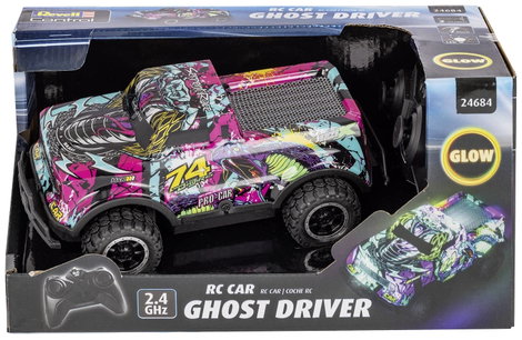 Revell Control 24684 Ghost Driver 1:22 RC kezdő modellautó Elektro Közúti modell Fényeffekttel 2. kép