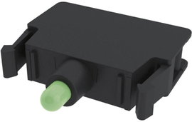 LED elem nyomó 30 V/DC, 30 V/AC Pizzato Elettrica E2LP1A4V1 1 db