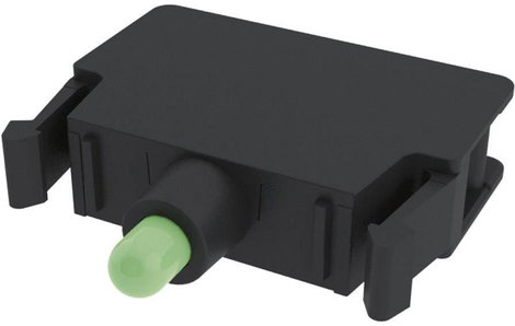 LED elem nyomó 30 V/DC, 30 V/AC Pizzato Elettrica E2LP1A4V1 1 db