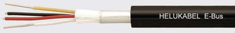 Helukabel 802800 Buszvezeték 2 x 2 x 0.50 mm² Fekete 100 m