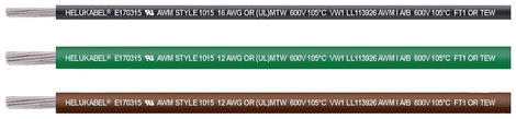 Helukabel 60409-152 Egyes ér UL-CSA 1 x 0.823 mm² Narancs 152 m