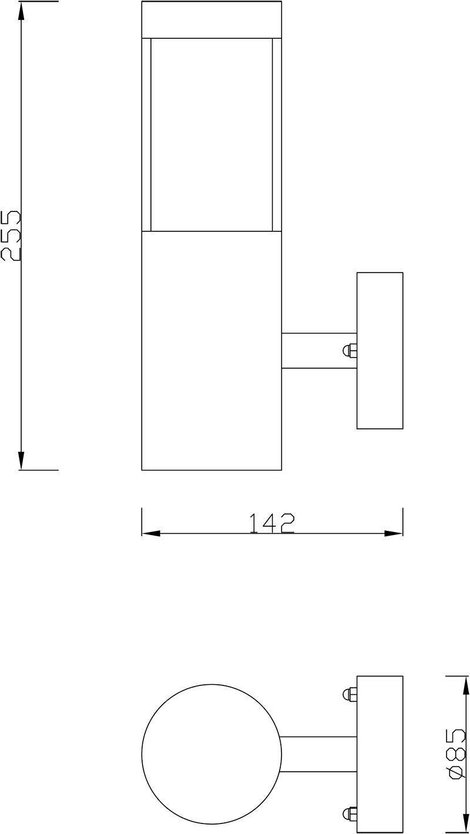 Deko Light Porrima II 731107 Fali lámpa GU10 Ezüst 5. kép