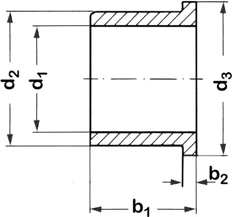 Modelcraft peremes persely, Ø6 x Ø3 x 4,5 mm 2. kép