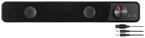 SpeedLink BRIO Soundbar Fekete 2. kép