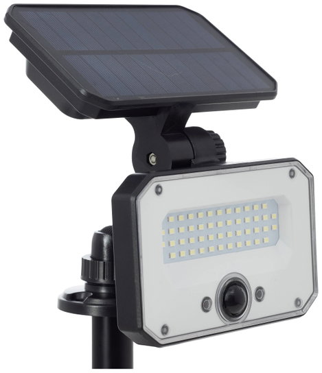 Brilliant Napelemes kerti lámpa mozgásjelzővel Joplin G40426/06 LED modul 7 W Melegfehér Fekete 10. kép