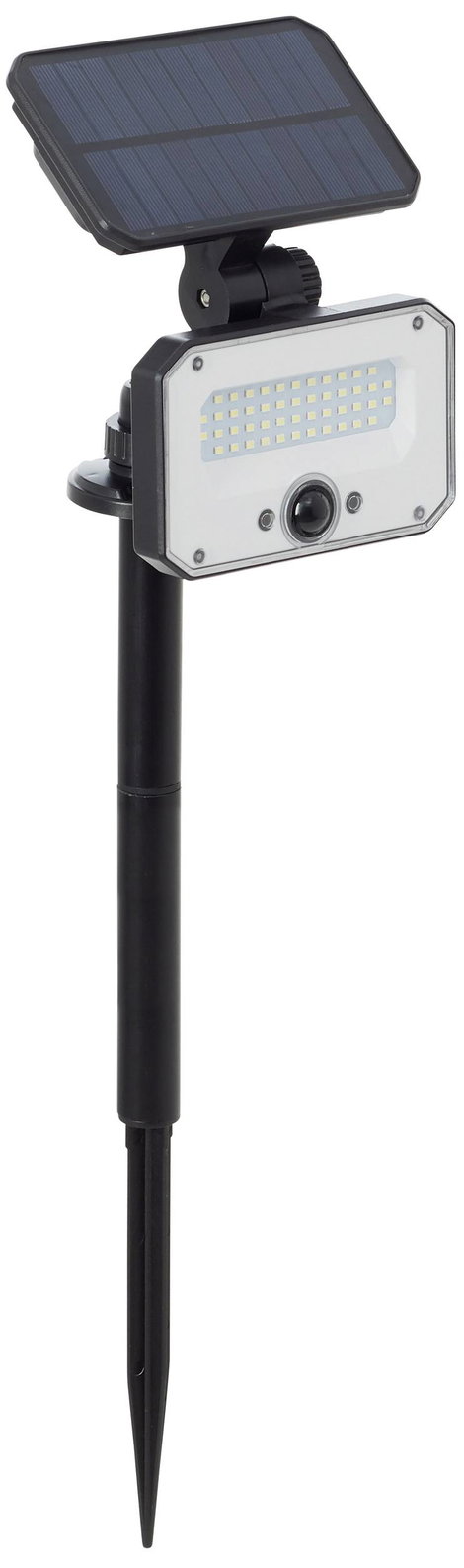 Brilliant Napelemes kerti lámpa mozgásjelzővel Joplin G40426/06 LED modul 7 W Melegfehér Fekete 2. kép