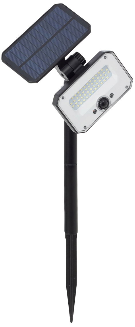 Brilliant Napelemes kerti lámpa mozgásjelzővel Joplin G40426/06 LED modul 7 W Melegfehér Fekete 4. kép