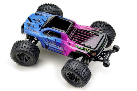 Absima MINI AMT Rózsaszín, Kék Brushed 1:16 RC modellautó Elektro Monstertruck 4WD RtR 2,4 GHz 5. kép