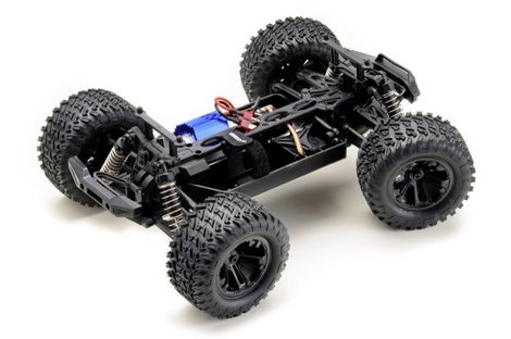 Absima MINI AMT Rózsaszín, Kék Brushed 1:16 RC modellautó Elektro Monstertruck 4WD RtR 2,4 GHz 6. kép