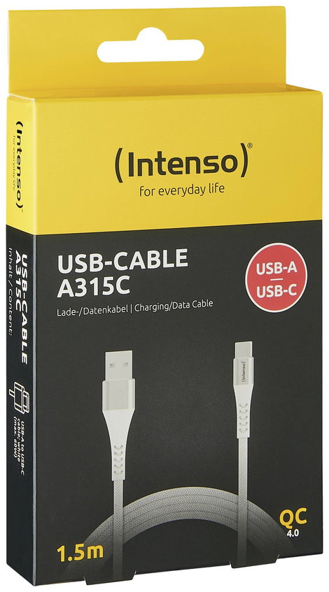 Intenso A315C USB-s töltőkészülék 60 W Beltér Kimeneti áram (max.) 3 A USB-A, USB-C® USB Power Deliv 3. kép