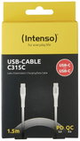 Intenso C315C USB-s töltőkészülék 60 W Beltér Kimeneti áram (max.) 3 A USB-C® 2. bélyegkép