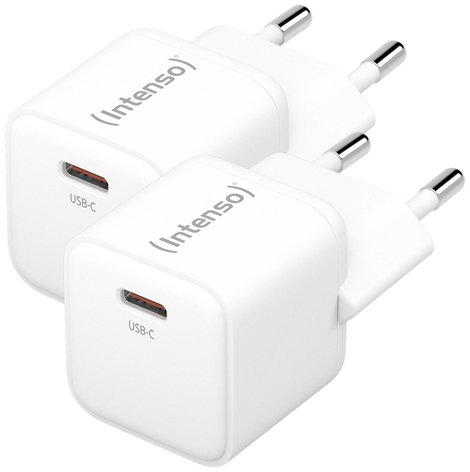 Intenso W30C GaN USB-s töltőkészülék 30 W Beltér Kimeneti áram (max.) 3 A Kimenetek száma: 1 x USB-C