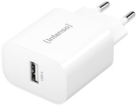 Intenso W5A USB-s töltőkészülék 5 W Beltér Kimeneti áram (max.) 1 A Kimenetek száma: 1 x USB-A