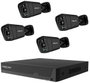 Foscam FN9108E-B4-2T black LAN IP-Megfigyelő kamera készlet8 csatornás4 db kamerával3840 x 2160 pixe bélyegkép