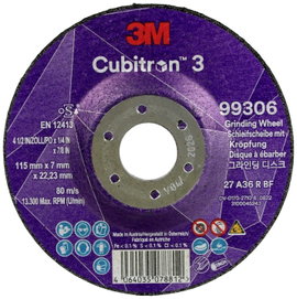Cubitron 99306 Csiszolókorong Ø 115 mm Furat átmérő 22.23 mm 10 db