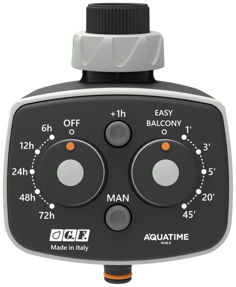 Hozelock Aquatime Due.5 Elekt Watercomp GF80006025 Öntöző komputer Elemekről üzemeltetett 2. kép