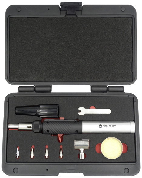 TOOLCRAFT SIG-290 Gázforrasztó páka 1100 °C 60 perc Forrasztóheggyel 4. kép