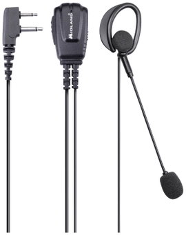 Midland Headset/beszélő garnitúra MA 30-L Kopfhörer und Mikr.Duo Klinke C1526