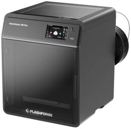 Flashforge Adventurer 5M Pro 3D nyomtató Fűthető nyomtatóágy, Rugalmas fém ágy, Nyomtatószállal, ház
