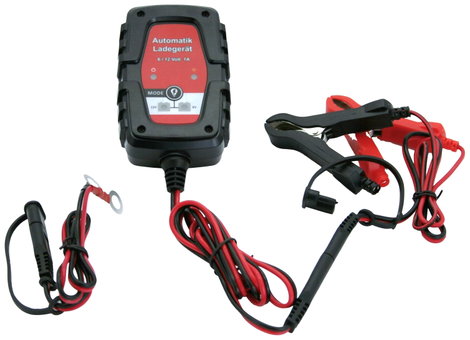 IWH 75905 Automatikus töltő 6 V, 12 V 1 A 1 A 3. kép