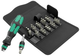 Wera Kraftform Kompakt 71 Security 05057114001 Bit készlet 32 részes TORX BO, Belső négylap (Roberts