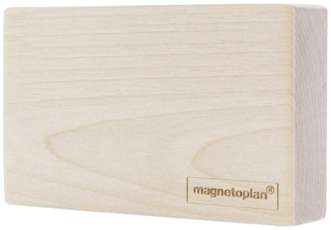 Magnetoplan Táblafilc tartó, mágneses (Sz x Ma) 114 mm x 70 mm Nyírfa 3. kép