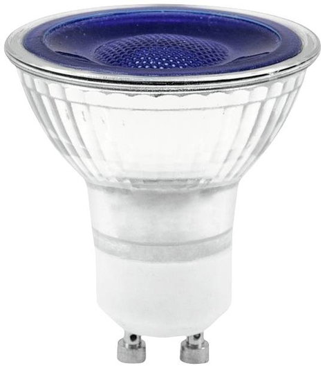 Omnilux LED fényeffekt fényforrás 230 V GU10 7 W Kék