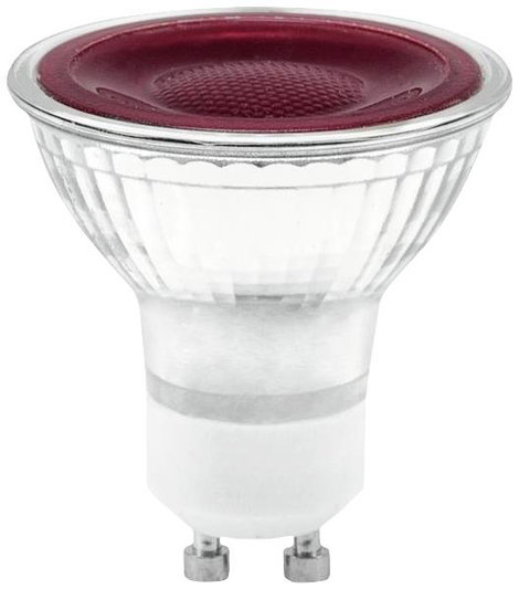 Omnilux LED fényeffekt fényforrás 230 V GU10 7 W Piros