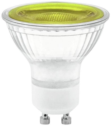 Omnilux LED fényeffekt fényforrás 230 V GU10 7 W Sárga